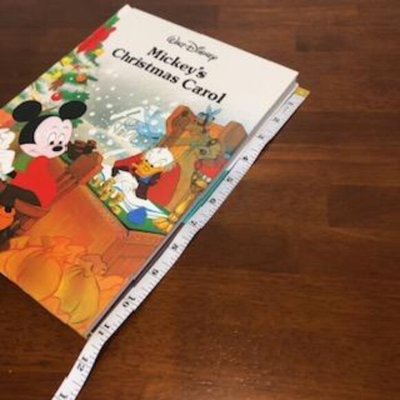 Walt Disney Mickey’s Christmas Carol Vintage Book Pre-Owned. - Picture 11 of 15